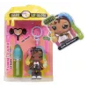 Boneca Yummiland Lip Gloss MGA Entertainment Sour Sweeties - Sasha Sourworms