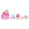 MGA Entertainment Yummiland Beauty Bag Playset + Boneca Lip Gloss - Ice Cream Beauty Bag