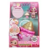 MGA Entertainment Yummiland Beauty Bag Playset + Boneca Lip Gloss - Ice Cream Beauty Bag