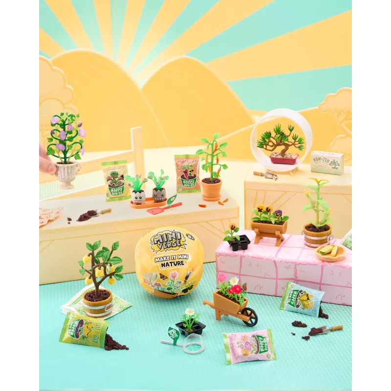 Miniverse Make It Mini Nature - Série 3, 8 ano(s), multicolor, plástico