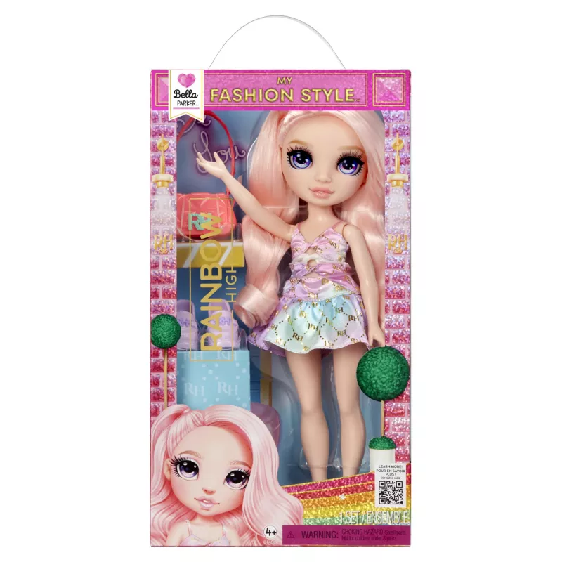 Bonecas de moda Rainbow High My Fashion Style - Bella, boneca de moda, feminino, 4 anos, menino/menina, 280 mm, multicolor