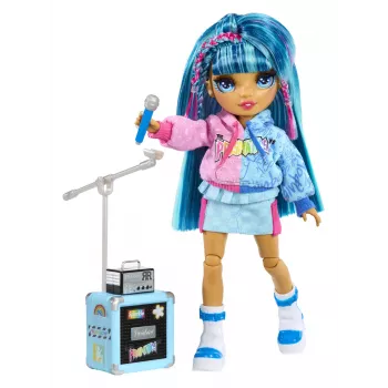 Bonecas de moda Rainbow High Junior High Jr High Rockband - Skyler