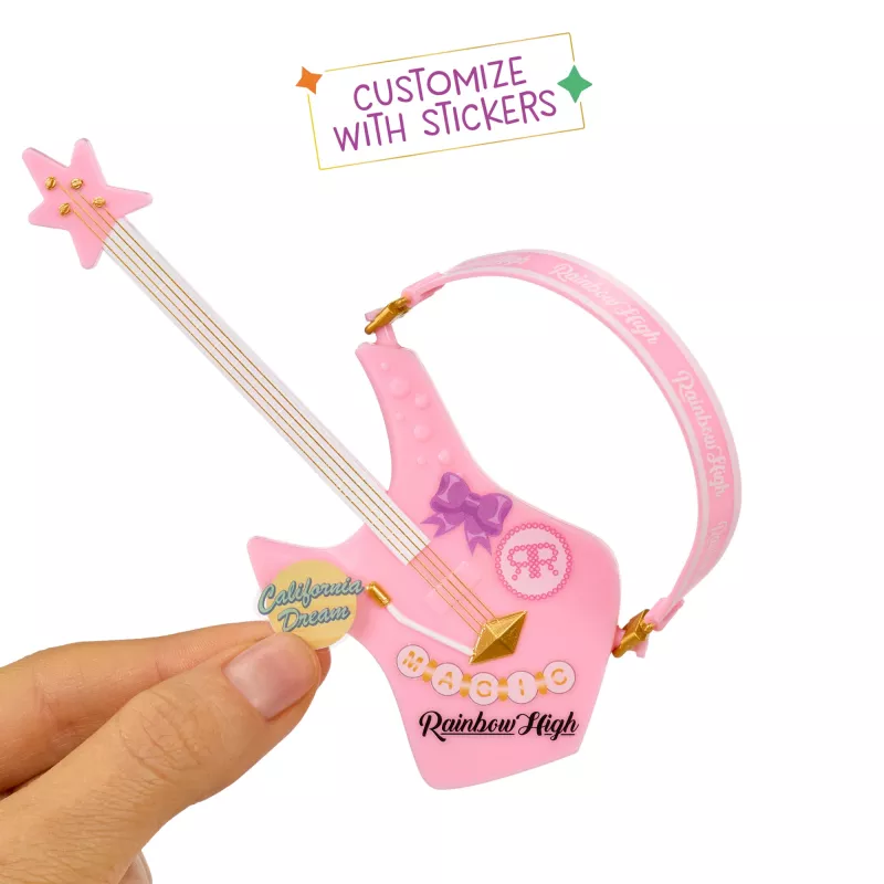 Bonecas de moda Rainbow High Jr High Rockband - Bella, boneca de moda, feminino, 4 ano(s), menino/menina, multicolor