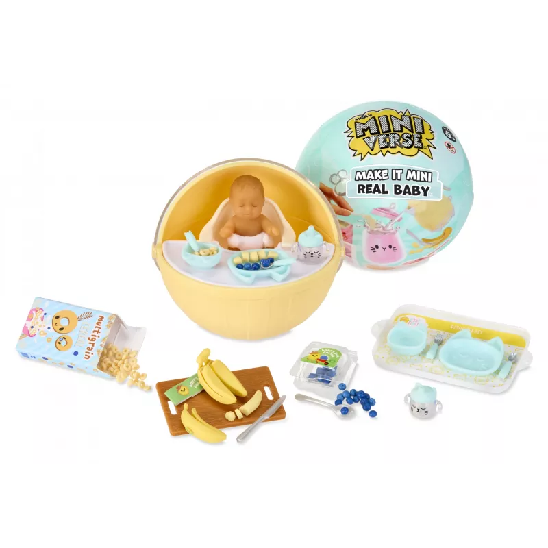Miniverse Make It Mini Real Baby, 8 anos, multicolor, plástico