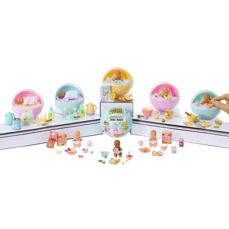 Miniverse Make It Mini Real Baby, 8 anos, multicolor, plástico