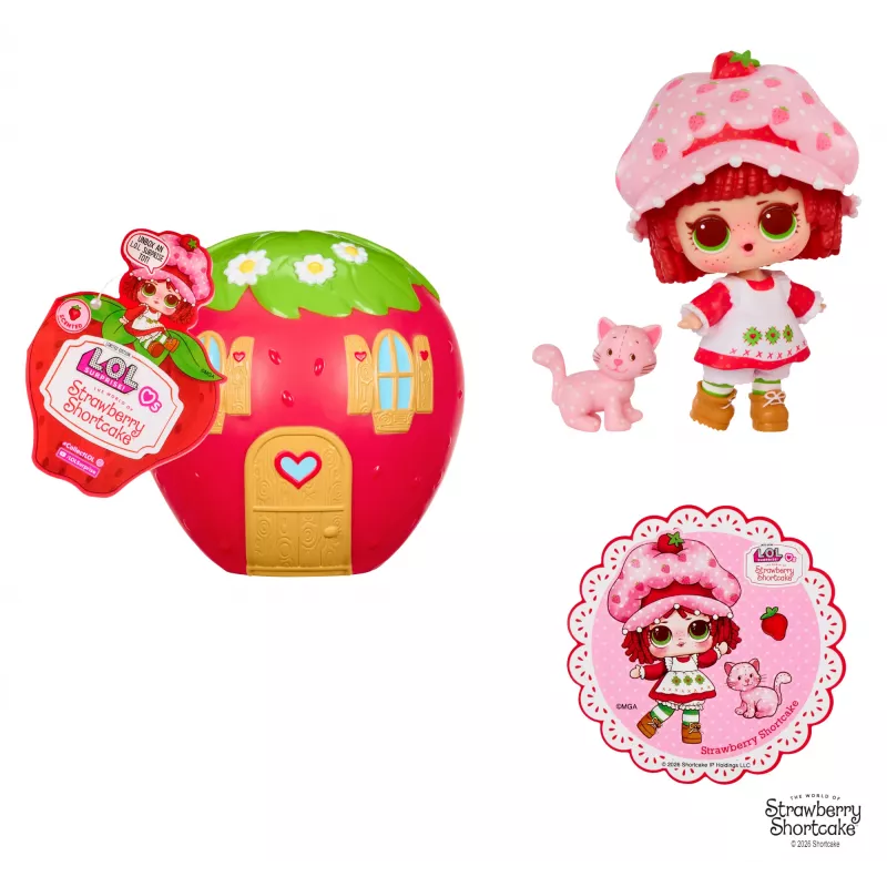 L.O.L. Surprise loves Strawberry Shortcake Tots