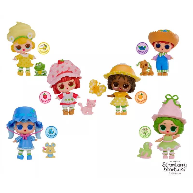 L.O.L. Surprise loves Strawberry Shortcake Tots