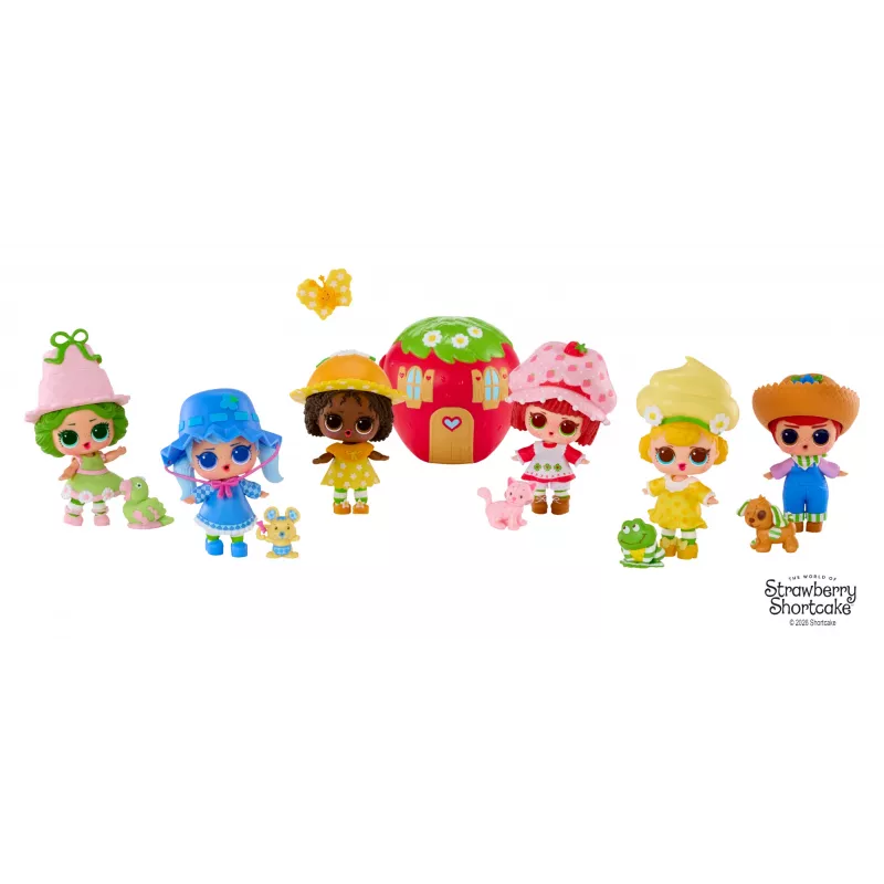 L.O.L. Surprise loves Strawberry Shortcake Tots