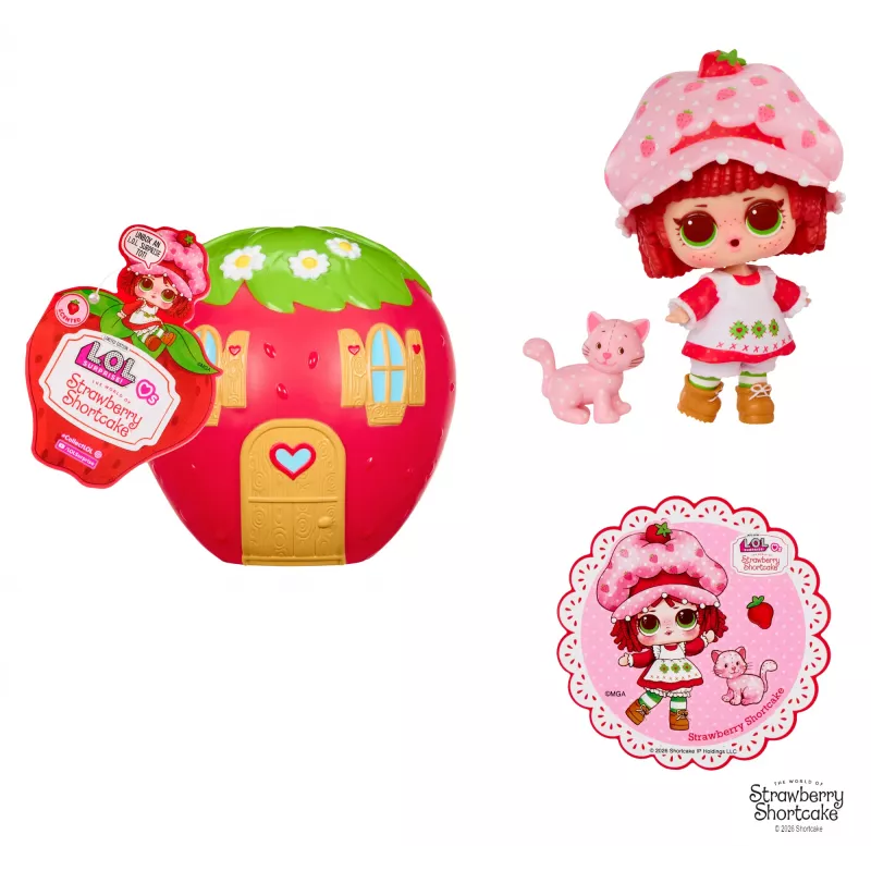 L.O.L. Surprise loves Strawberry Shortcake Tots