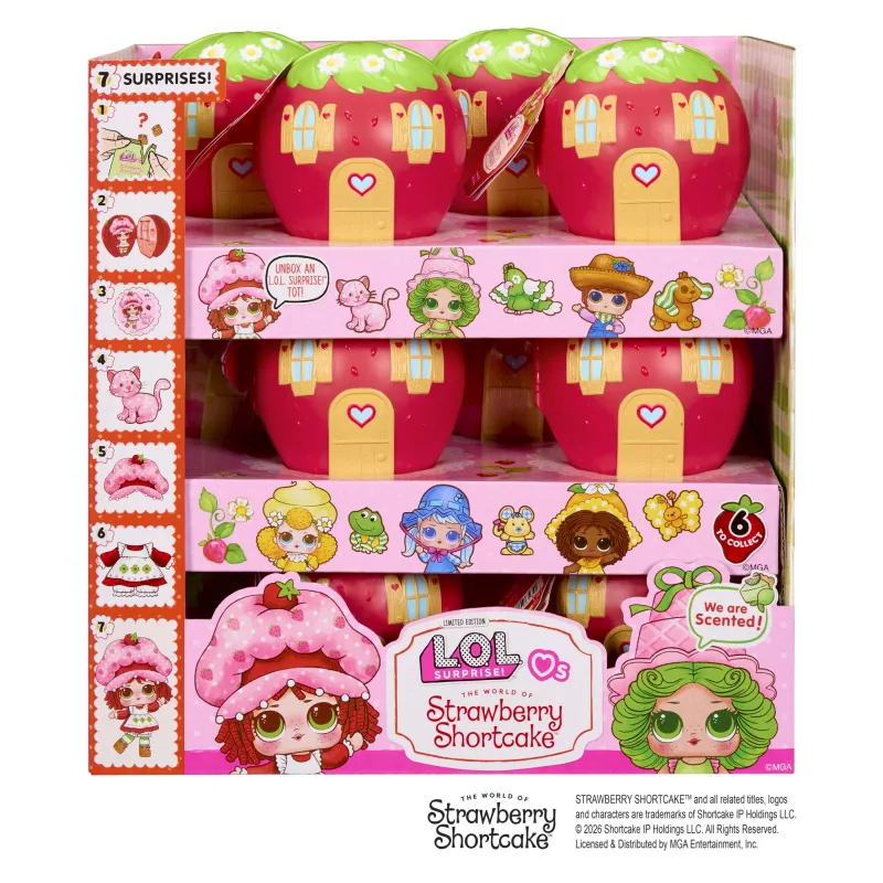 L.O.L. Surprise loves Strawberry Shortcake Tots