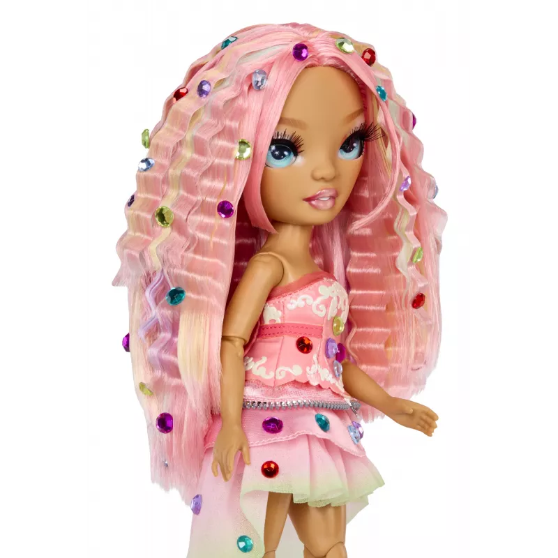Bonecas de moda Rainbow High Be Dazzling - Adeline Rose (rosa)