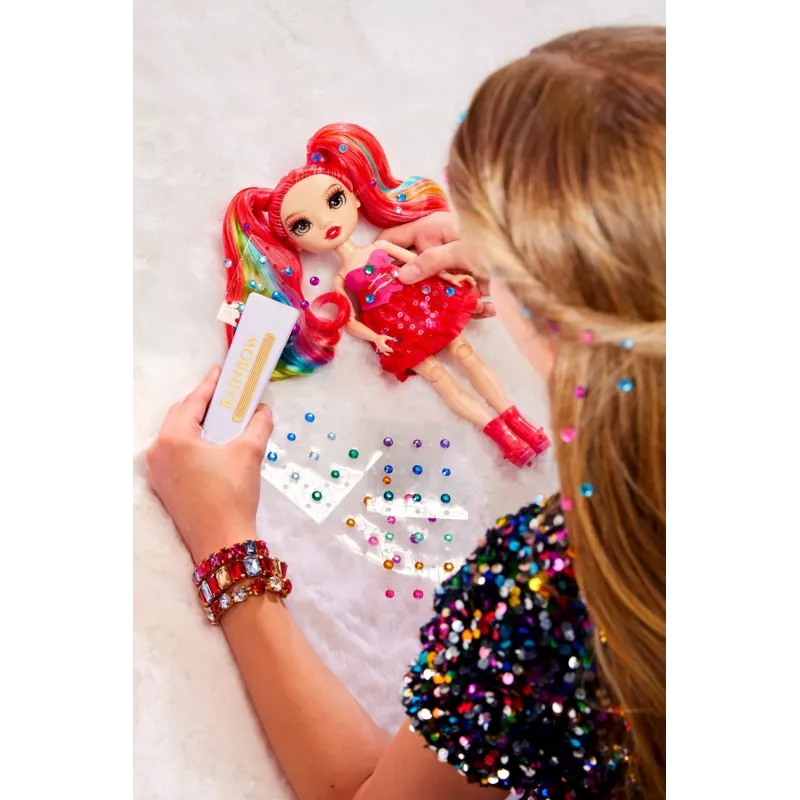 Bonecas de moda Rainbow High Be Dazzling - Vivienne Rouge (vermelho)