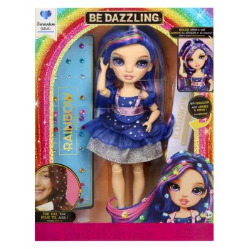 Bonecas de moda Rainbow High Be Dazzling - Genevieve Bleue (azul)