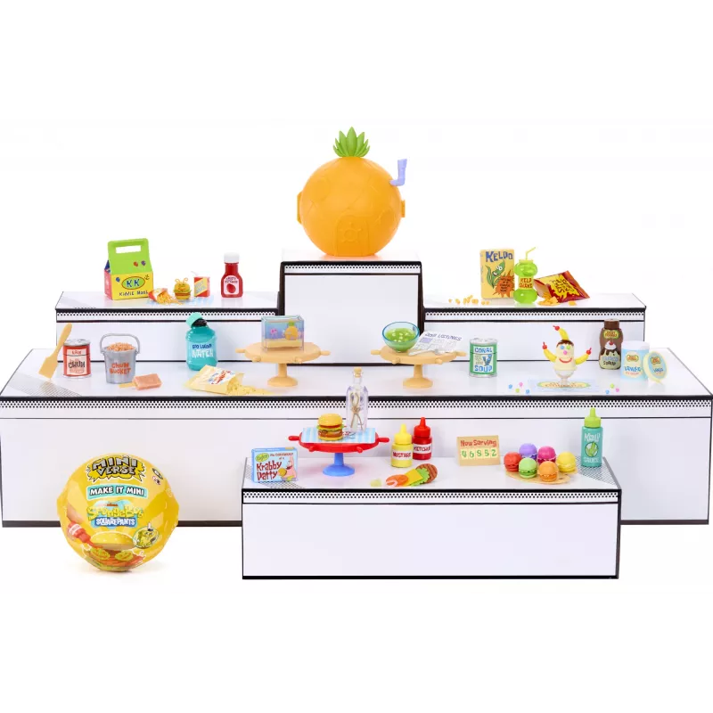 Miniverse Make It Mini SpongeBob SquarePants, 8 anos, multicolor