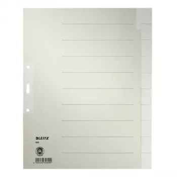 Separador Leitz Blanc, 240 mm, 300 mm, 1 unid. Separador Leitz Blanc. Largura: 240 mm, Altura: 300 mm. Quantidade por embalagem: 1 unid.