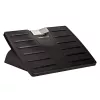 Repousa-pés para debaixo da secretária Fellowes – repousa-pés Office Suites, repousa-pés ergonómico com 3 posições de altura ajustáveis e tecnologia antibacteriana – repousa-pés para escritório e casa – preto