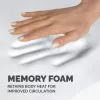Tapete de rato com apoio de pulso Fellowes em espuma viscoelástica tapete de rato ergonómico preto