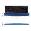 Apoio de pulso Fellowes 9178401 em gel, poliuretano azul