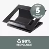 Suporte para portátil Fellowes Designer Suites, suporte para portátil, preto, plástico, 43,2 cm (17 polegadas), 11,3 kg, FIRA International, EN ISO 9241-5