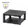 Suporte para monitor Fellowes Premium grafite, autónomo, 36 kg, 53,3 cm (21 polegadas), regulação de altura, grafite