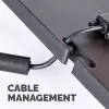 Suporte para monitor Fellowes Premium grafite, autónomo, 36 kg, 53,3 cm (21 polegadas), regulação de altura, grafite