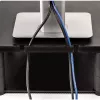 Suporte para monitor Fellowes Premium grafite, autónomo, 36 kg, 53,3 cm (21 polegadas), regulação de altura, grafite
