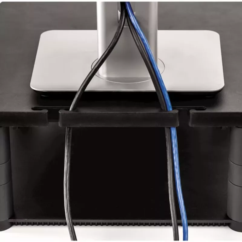 Suporte para monitor Fellowes Premium grafite, autónomo, 36 kg, 53,3 cm (21 polegadas), regulação de altura, grafite