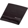 Apoio de pulso para tapete de rato Fellowes - tapete de rato Health-V com proteção antibacteriana - tapete de rato ergonómico para computador, portátil, home office - preto