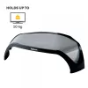 Suporte para monitor de computador Fellowes com 3 alturas ajustáveis - elevação de monitor Smart Suites - suporte para monitor ergonómico ajustável para computador - peso máx. 10 kg/tamanho máx. 21 polegadas - preto