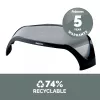 Suporte para monitor de computador Fellowes com 3 alturas ajustáveis - elevação de monitor Smart Suites - suporte para monitor ergonómico ajustável para computador - peso máx. 10 kg/tamanho máx. 21 polegadas - preto