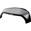 Suporte para monitor de computador Fellowes com 3 alturas ajustáveis - elevação de monitor Smart Suites - suporte para monitor ergonómico ajustável para computador - peso máx. 10 kg/tamanho máx. 21 polegadas - preto