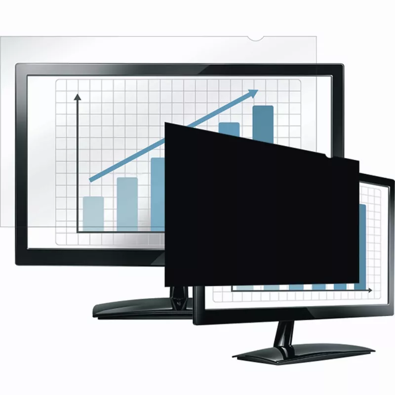 Filtro de privacidade Fellowes PrivaScreen Blackout padrão, 43,2 cm (17