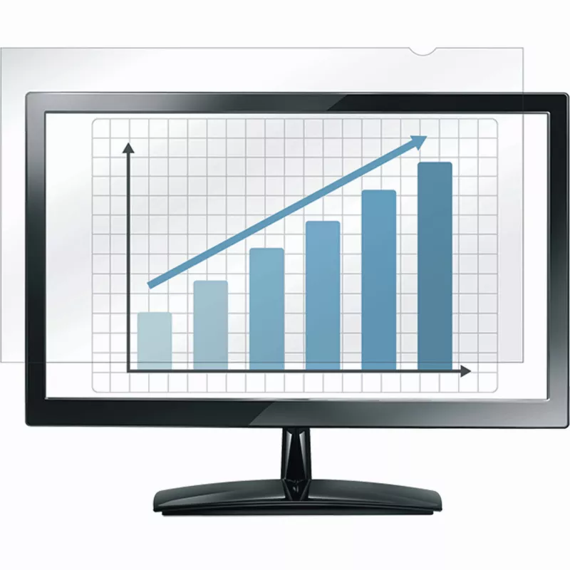 Filtro de privacidade Fellowes PrivaScreen Blackout padrão, 43,2 cm (17