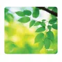 Tapete de rato Fellowes Earth Series Leaves, verde, imagem, plástico, borracha, base antiderrapante