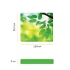 Tapete de rato Fellowes Earth Series Leaves, verde, imagem, plástico, borracha, base antiderrapante