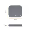 Tapete de rato Fellowes 5934005 prateado