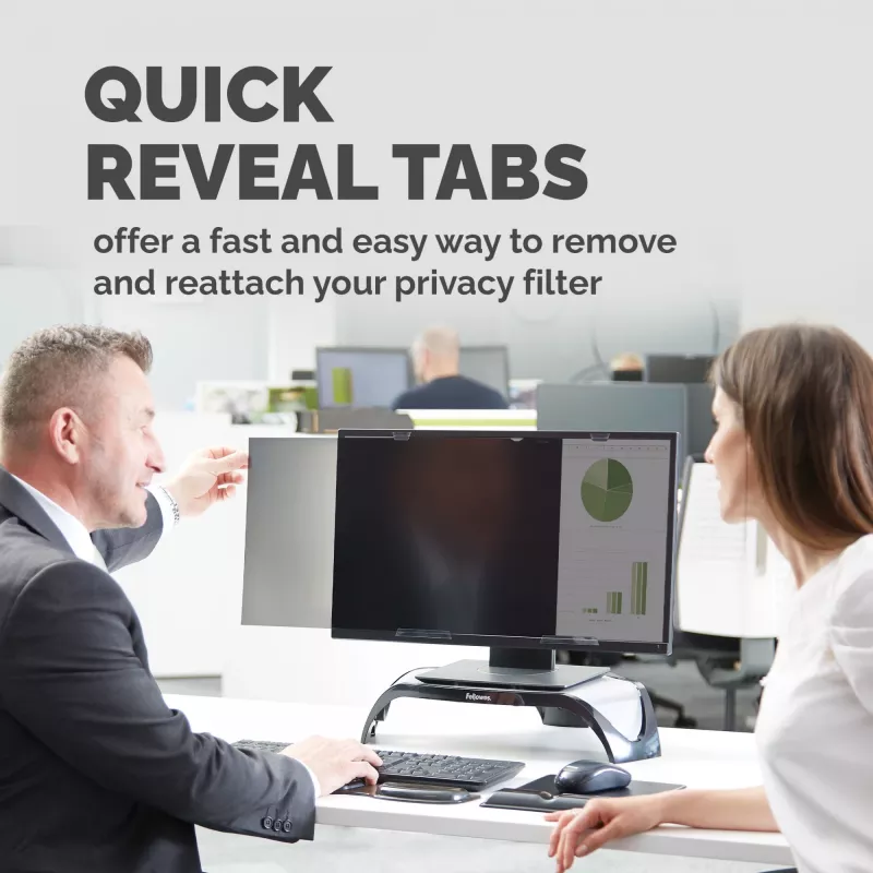 Filtro de privacidade Fellowes PrivaScreen 61 cm (24 polegadas) para monitor sem moldura