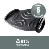 Repousa-pés Fellowes para debaixo da secretária – repousa-pés Smart Suites, ergonómico – repousa-pés para escritório e casa – preto