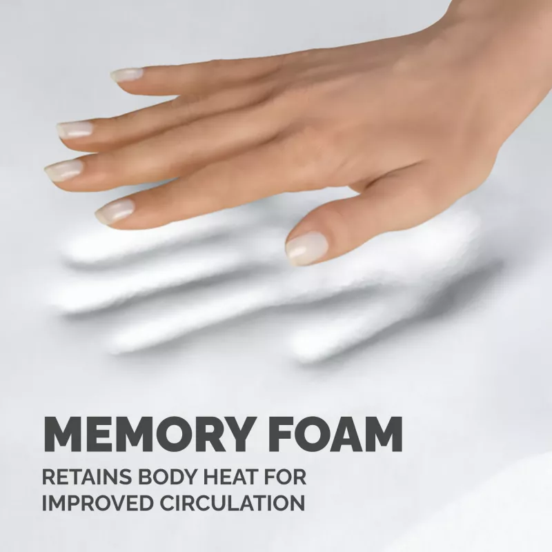 Tapete de rato/apoio de pulso Fellowes Memory Foam safira