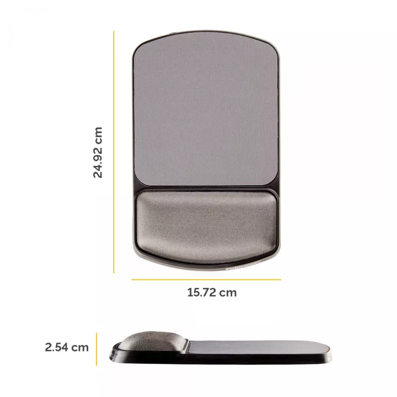 Apoio de pulso para tapete de rato Fellowes ajustável em ângulo Premium Gel
