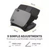 Estação de trabalho para portátil Fellowes Professional Series, preto, metal, 85 - 245 mm, 400 mm, 58 mm, 341 mm