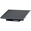 Repousa-pés Fellowes para secretária – repousa-pés Professional Series, repousa-pés ergonómico com 3 posições ajustáveis em altura e superfície antiderrapante – repousa-pés para escritório e casa – preto