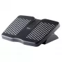 Repousa-pés Fellowes para debaixo da secretária – apoio de pés Refresh repousa-pés ergonómico com 2 alturas ajustáveis e superfície de massagem – repousa-pés para escritório e casa – preto