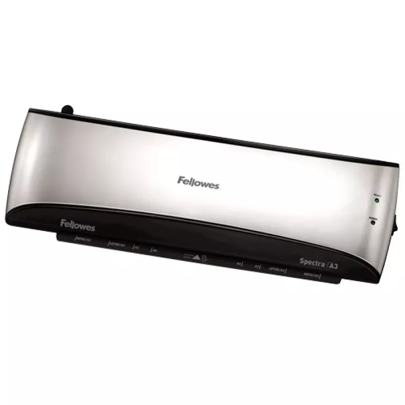 Plastificadora a frio/a quente Fellowes Spectra A3 300 mm/min preto, cinzento