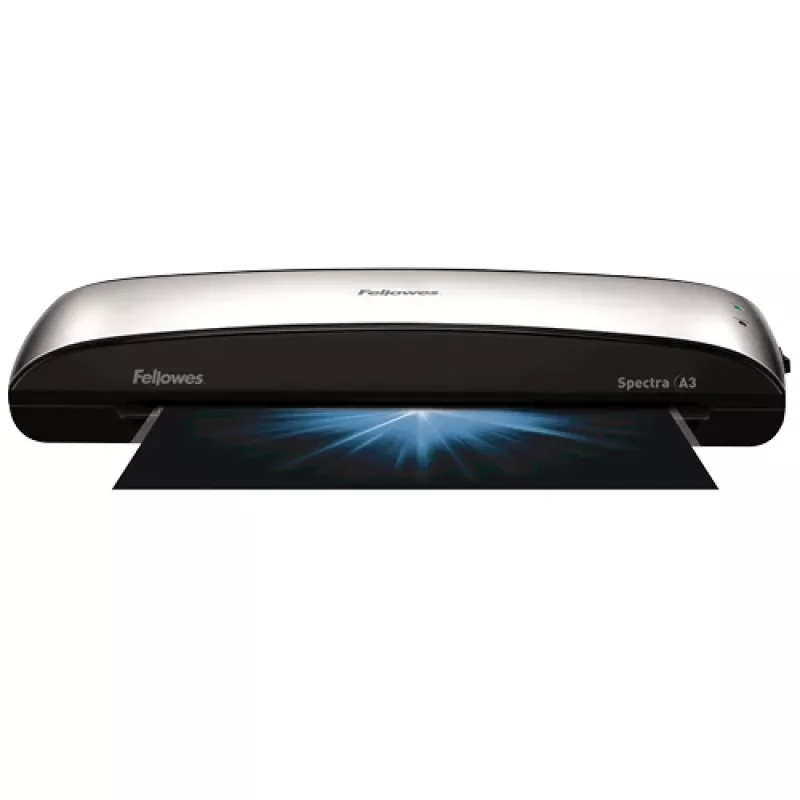 Plastificadora a frio/a quente Fellowes Spectra A3 300 mm/min preto, cinzento