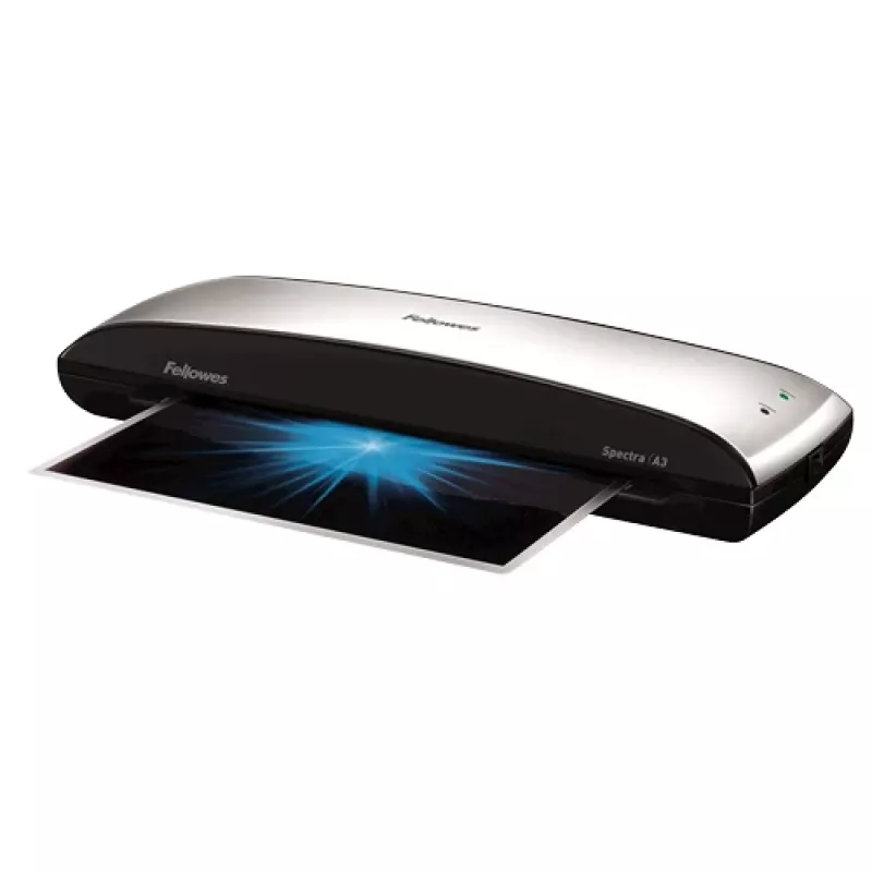 Plastificadora a frio/a quente Fellowes Spectra A3 300 mm/min preto, cinzento