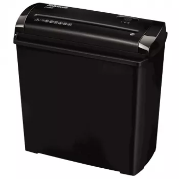 Destruidora de documentos Fellowes P-25S corte em tiras 22 cm preto, cinzento