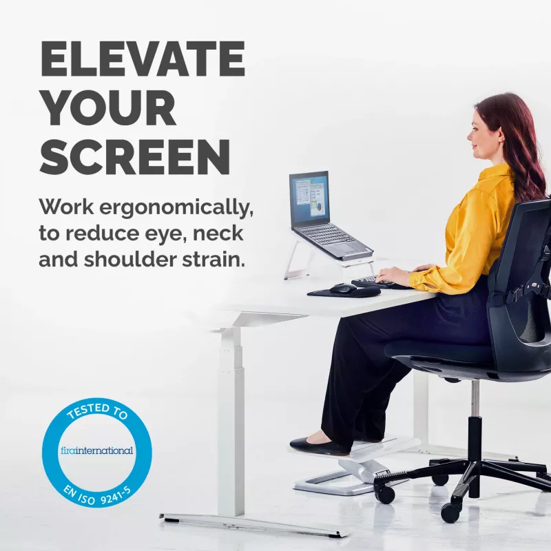 Suporte para portátil Fellowes I-Spire Quick Lift ajustável