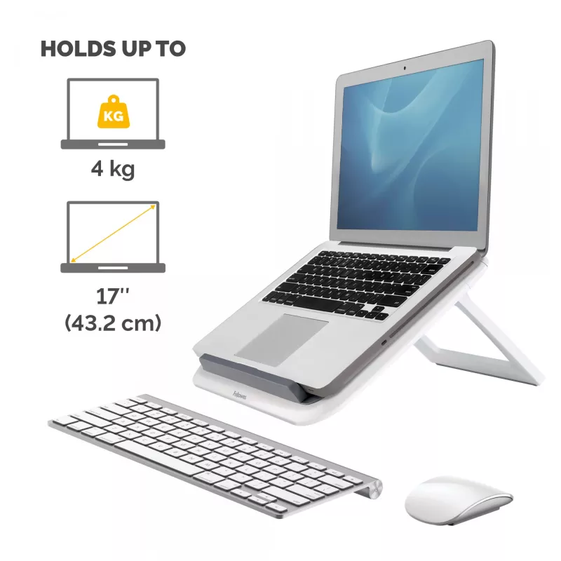 Suporte para portátil Fellowes I-Spire Quick Lift ajustável