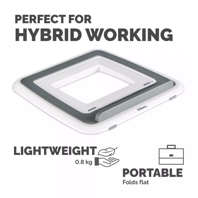 Suporte para portátil Fellowes I-Spire Quick Lift ajustável